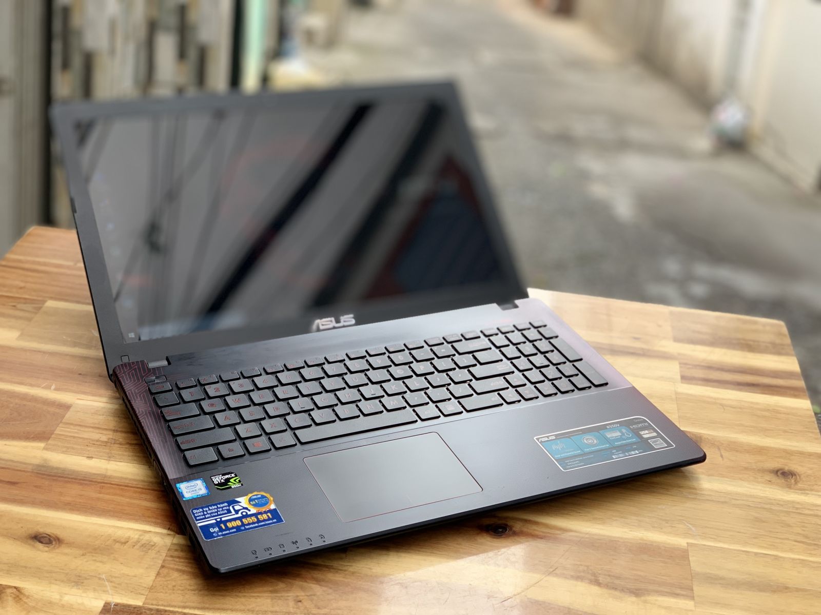 Laptop Asus K550V, i5 6300HQ 4G 1000G Vga GTX950M Đẹp zin 100% Giá rẻ - 2