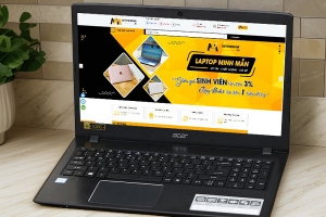 Laptop Acer E5-576G i7 8550 8CPUS/ Ram8G/ SSD128+500G/ Vga MX150 2G/ Full Phím Số/ Giá rẻ