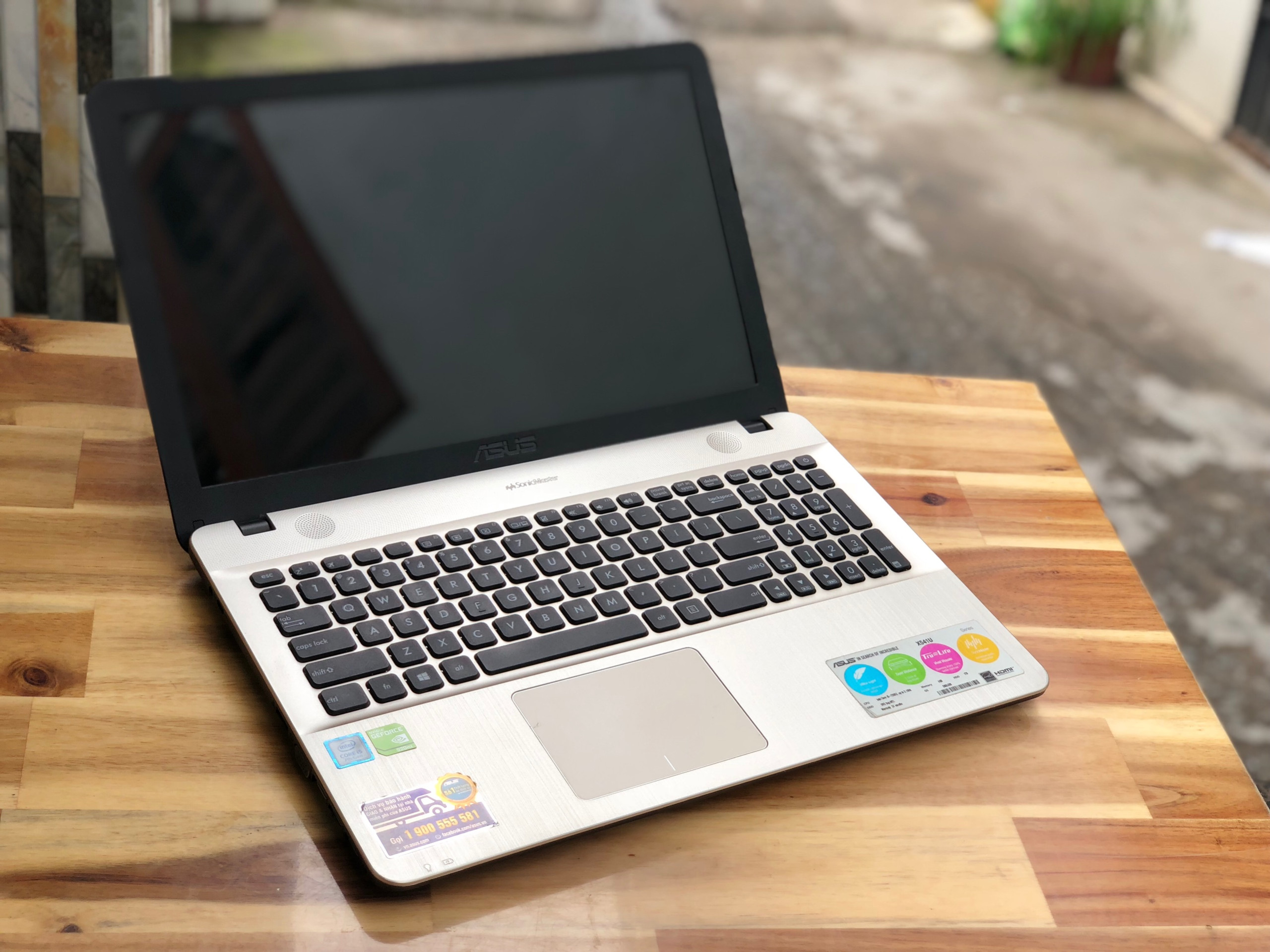 Laptop Asus Vivobook X541Uv/ I5 6198Du/ 8G/ Ssd128+320/ Gt920Mx/ Win 10/  15In/ Giá Rẻ