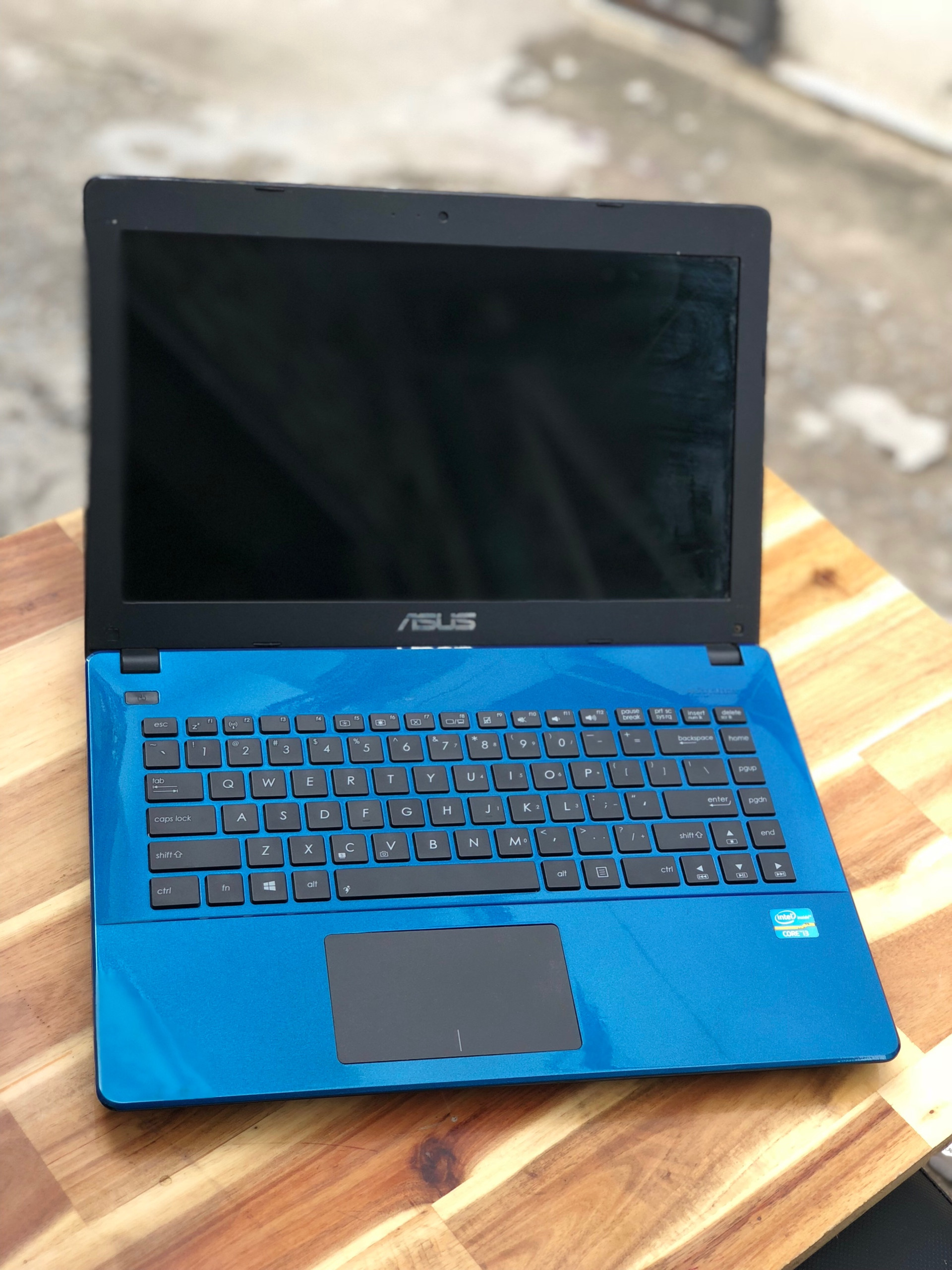 Laptop Asus X451, i3 3217U 4G 500G xanh ngọc bích đẹp zin 100% Giá rẻ2