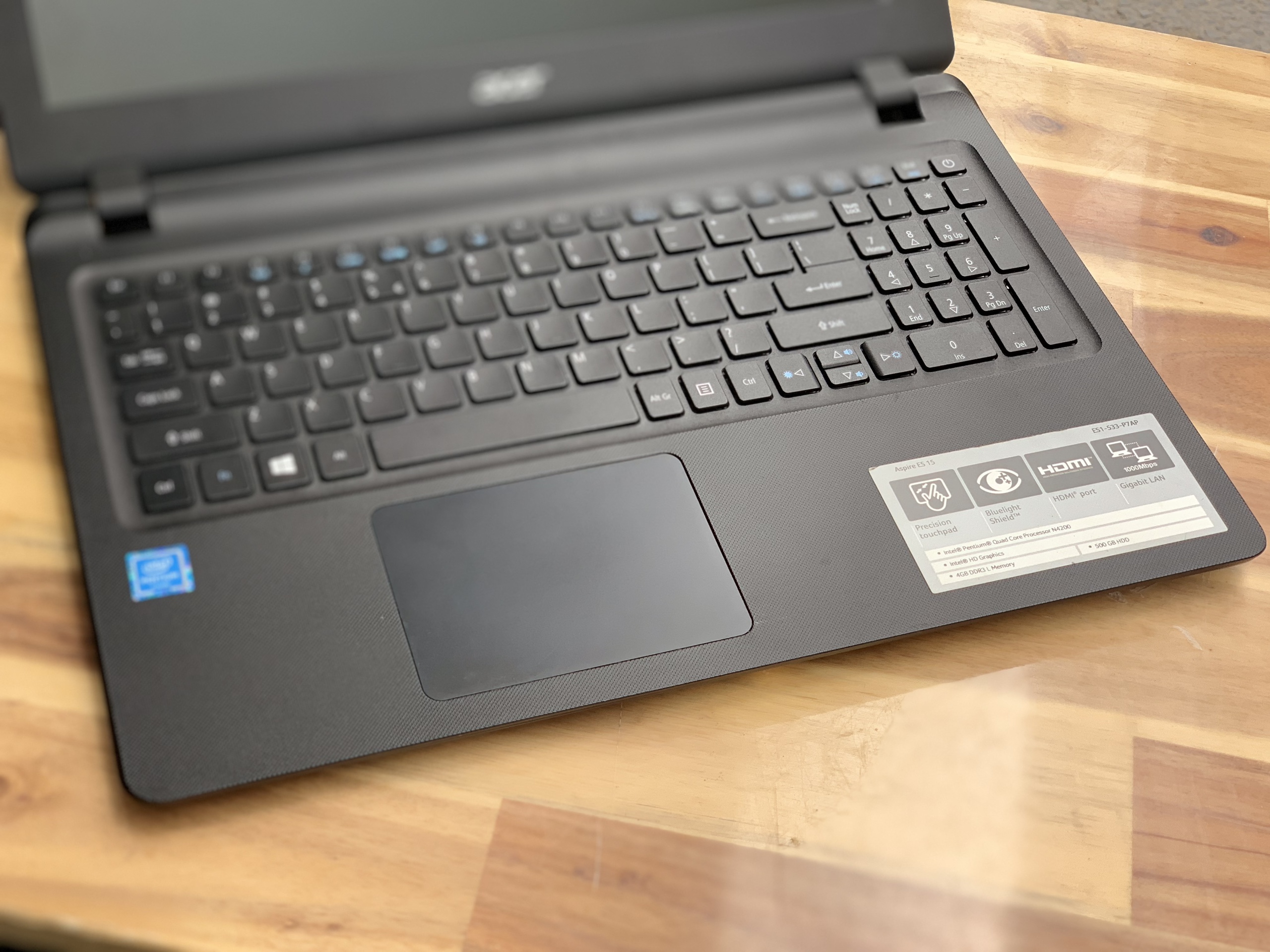 Laptop Acer Aspire Ultrabook ES1-531, N3710 4G 500G 15inch Pin khủng 3 ~ 6h Like new Giá rẻ4