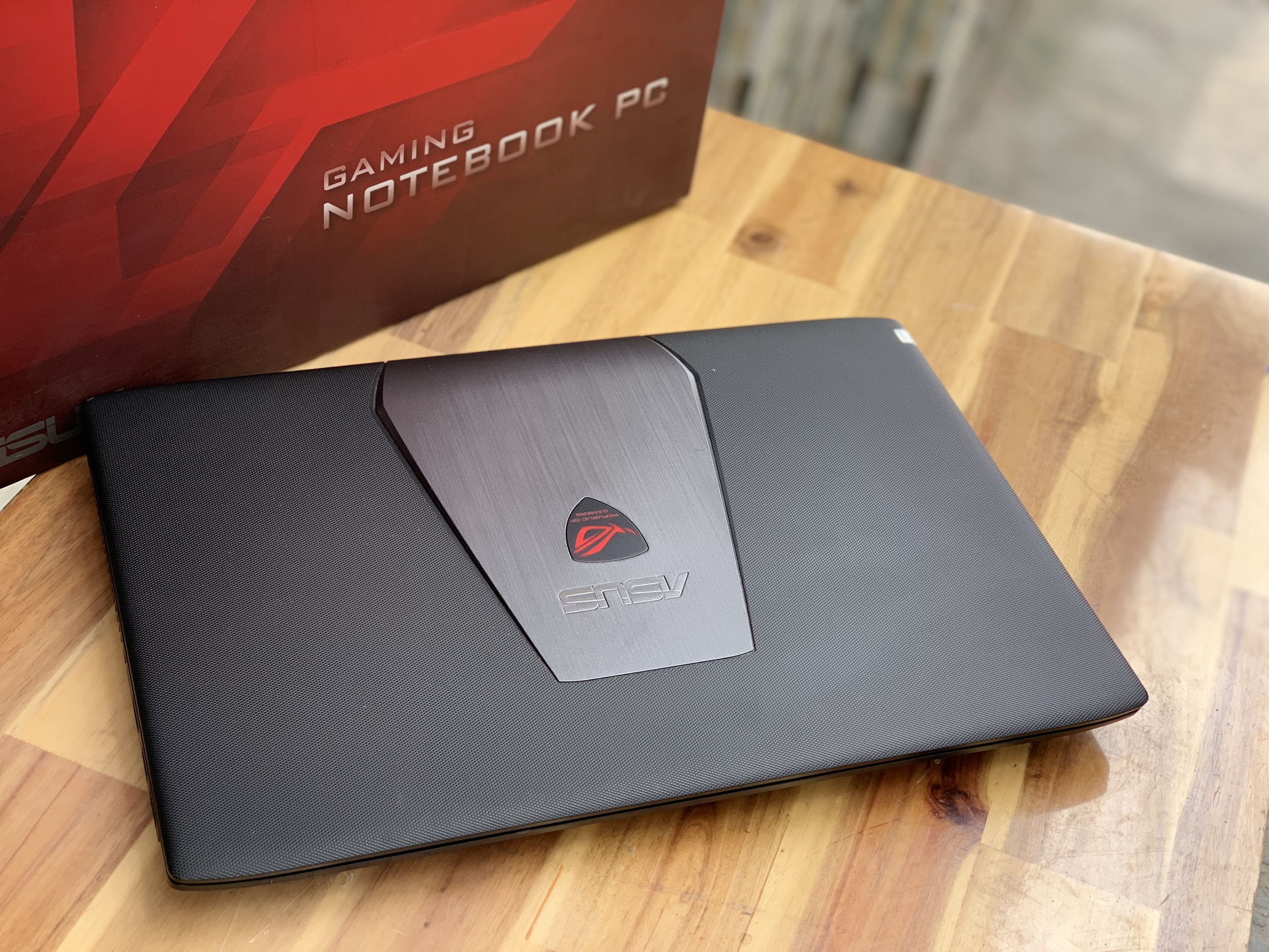 Laptop Asus Rog GL552JX, i5 4200H 8G SSD240 Vga rời GTX950M 4G LED đỏ Full Box Giá rẻ1