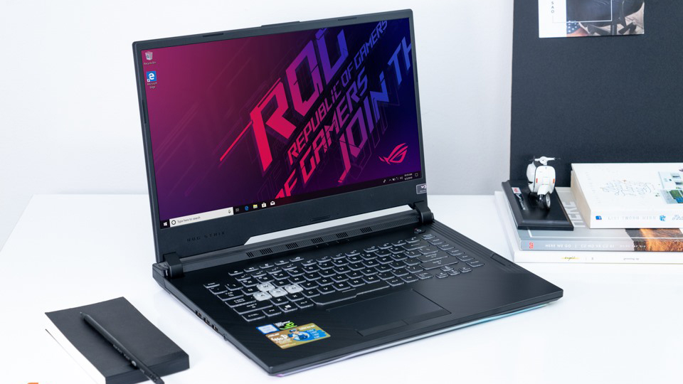 Laptop Asus Rog Strix G531GT-AL007T/ i5 9300H/ 8G - 16G/ SSD512/ Vga GTX1650 4G/ 120hz/ LED 7 màu4