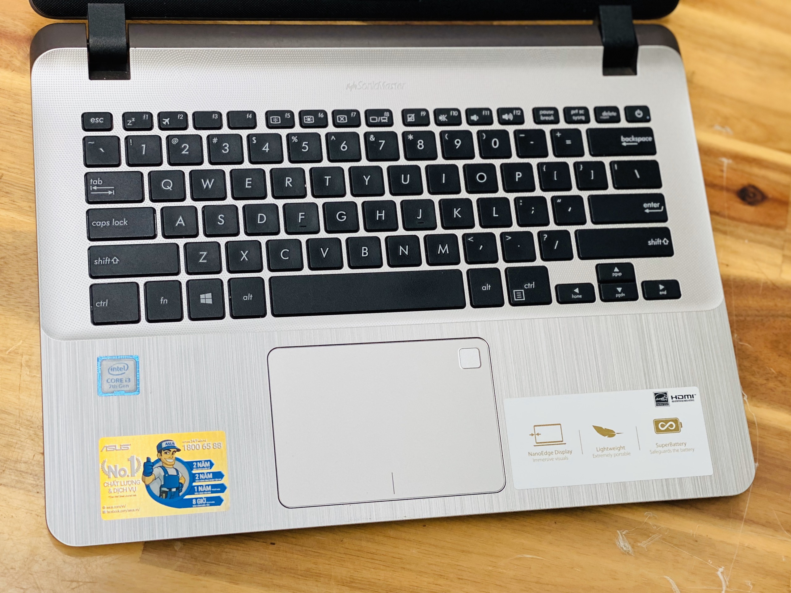 Laptop Asus Vivobook X407UA/ i5 8250U 8CPUS/ SSD/ 14in/ Viền Mỏng/ Finger/ Đẹp Keng/ Giá rẻ1
