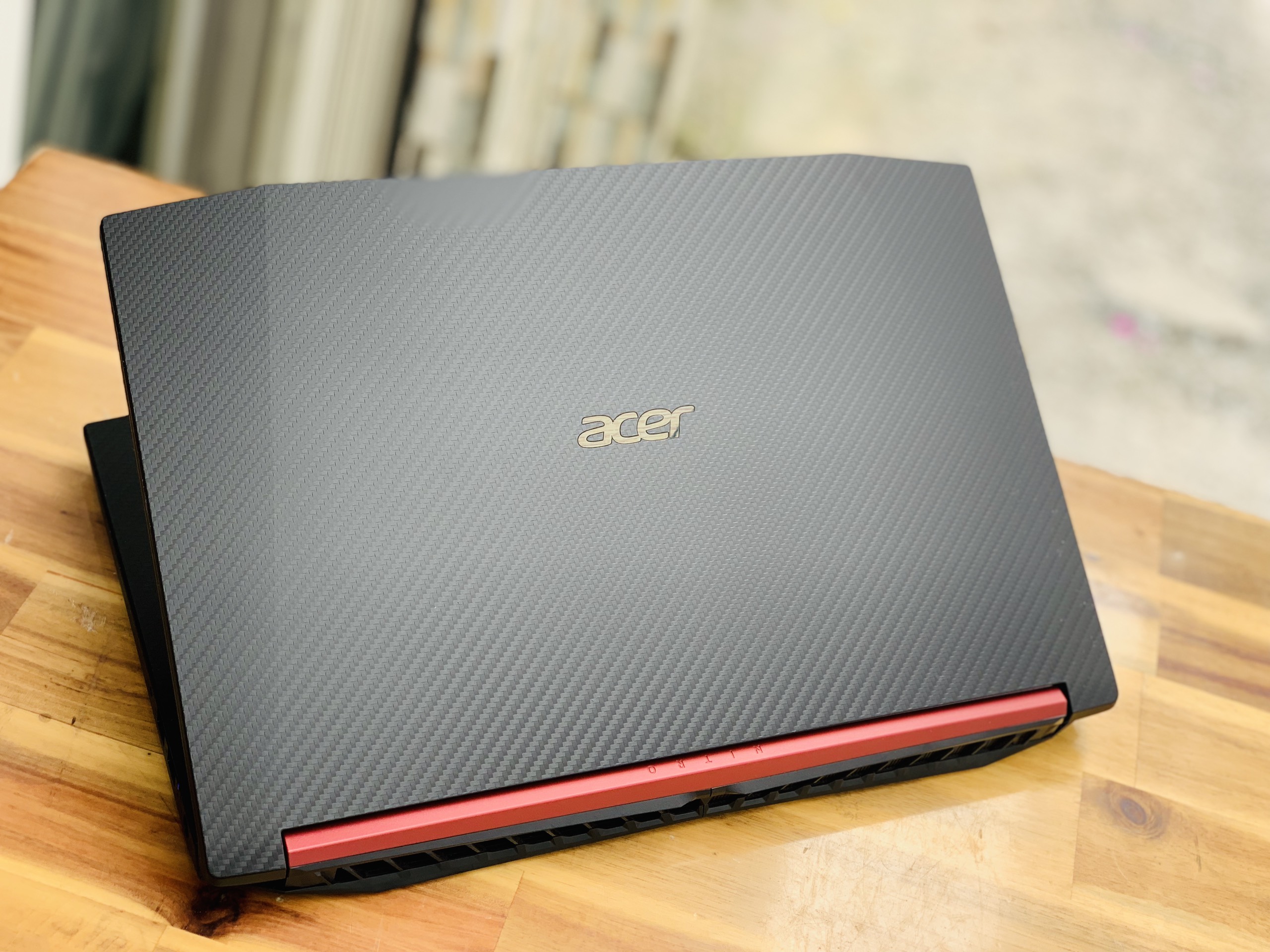 Laptop Gaming Acer Nitro 5 AN515-52, i7 8750HQ 8G SSD128+1000G Vga GTX1050TI 4G Full HD Đèn phím Giá rẻ1