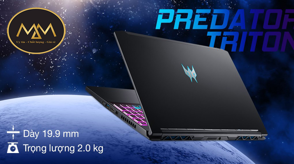 Laptop Acer Predator Triton 300 PT315 i7 10750H/ 16G/ SSD512/ RTX2070 8G/ 244hz/ LED RGB/ Đỉnh cao gaming1