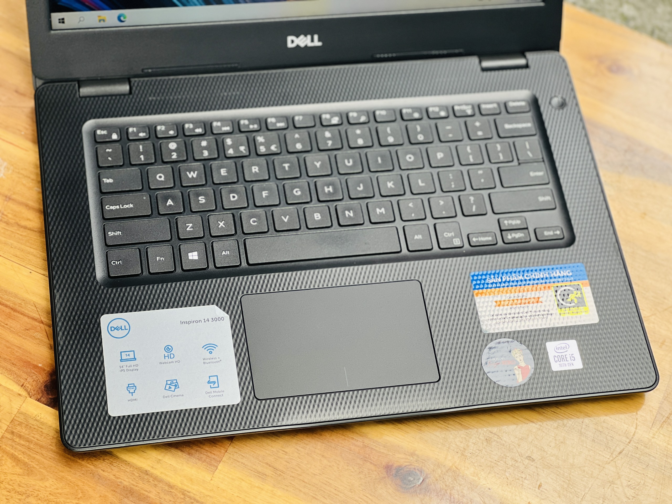 Laptop Dell Inspiron N3493 I5 1035G1/ Ram 8GB/ SSD 256GB/ Full HD/ Mỏng Nhẹ/ Windows Bản Quyền/ Giá Rẻ1