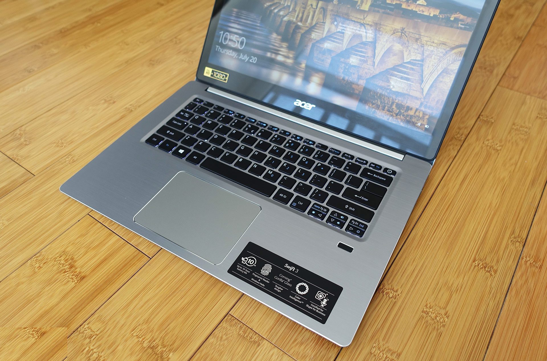 Laptop Acer Swift SF315, i5 8250U 8G SSD180+1T Full HD Vga MX150 Vân tay Đẹp zin 100% Giá rẻ3