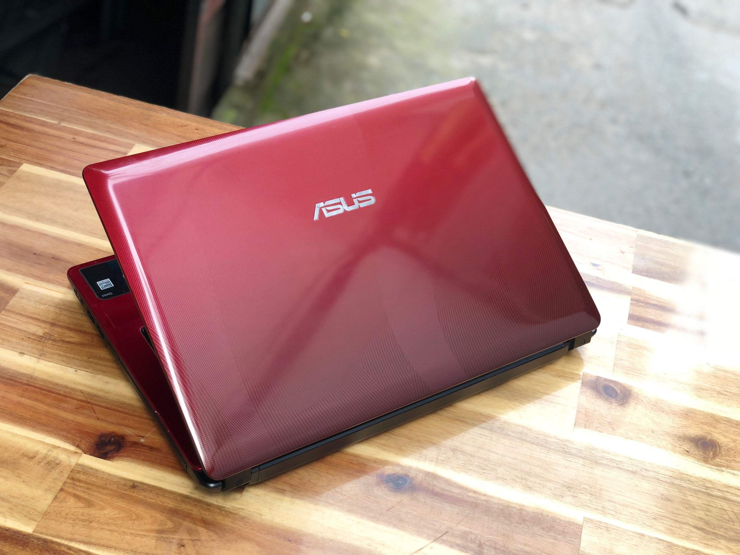 Laptop Asus K43E, i3 2330M 4G 500G 14in màu đỏ đẹp keng zin 100% Giá rẻ1