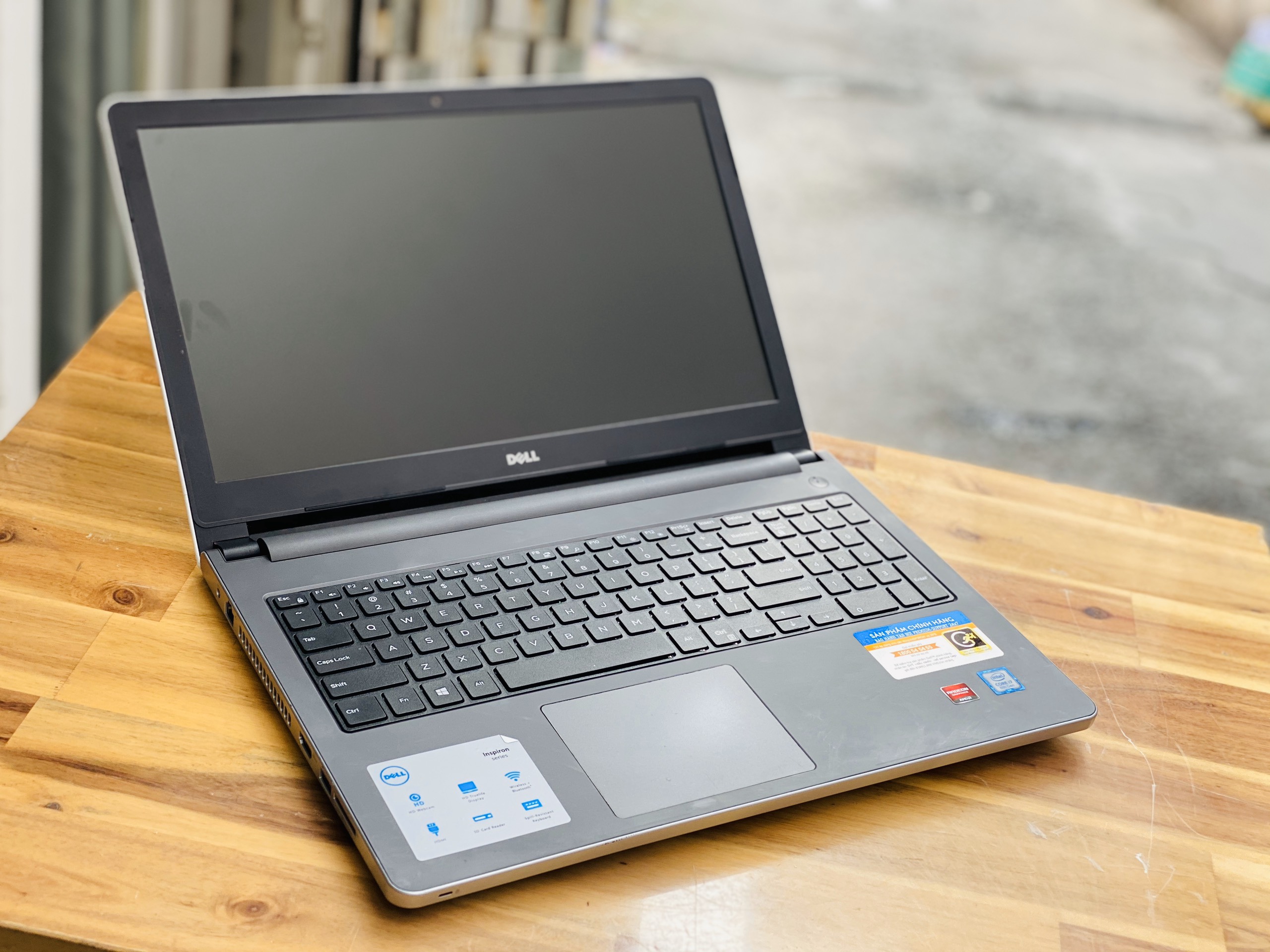 Laptop Dell Inspiron 5559, i7 6500U 8G SSD128+500G Vga rời 4G Đèn phím Đẹp zin 100% Giá rẻ3