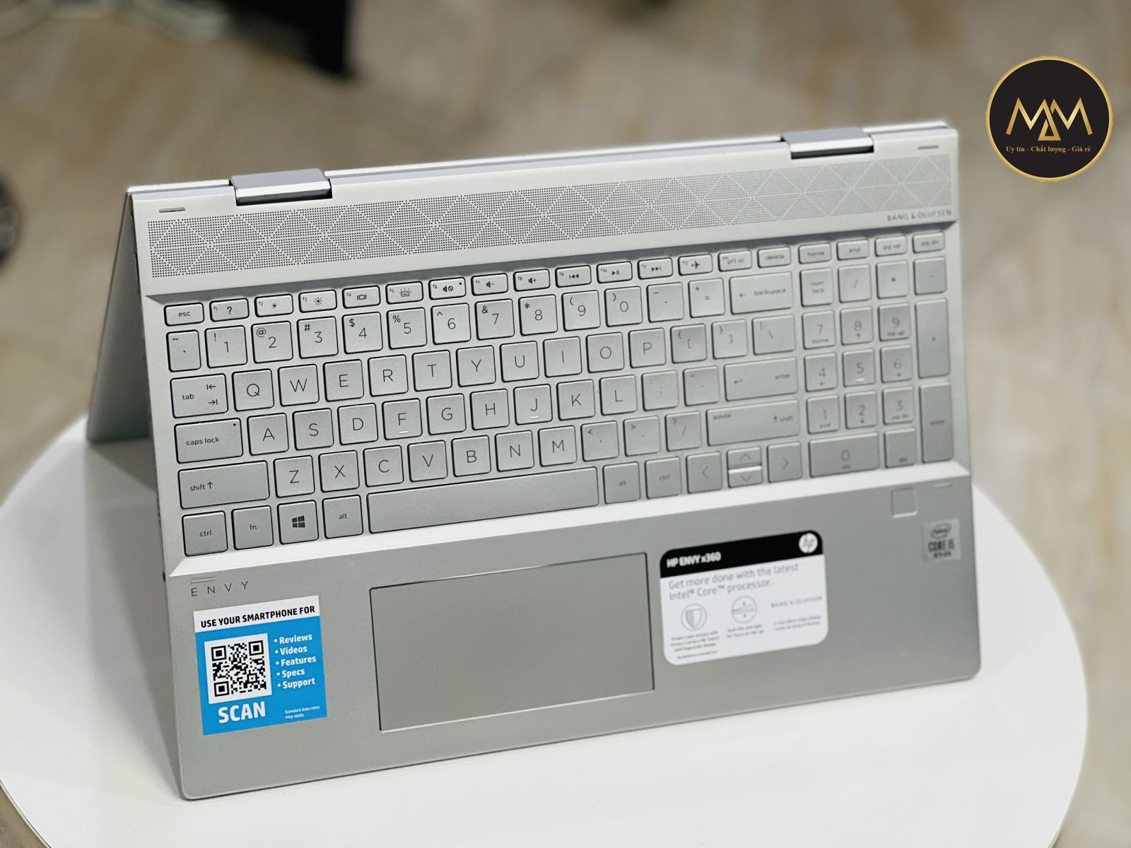 Laptop HP ENVY X360 15M-DR1011DX I5 10210U/ RAM 8GB/ SSD 256GB/ FullHD IPS/ Cảm Ứng 15in/ Viền Mỏng/ Giá Rẻ2