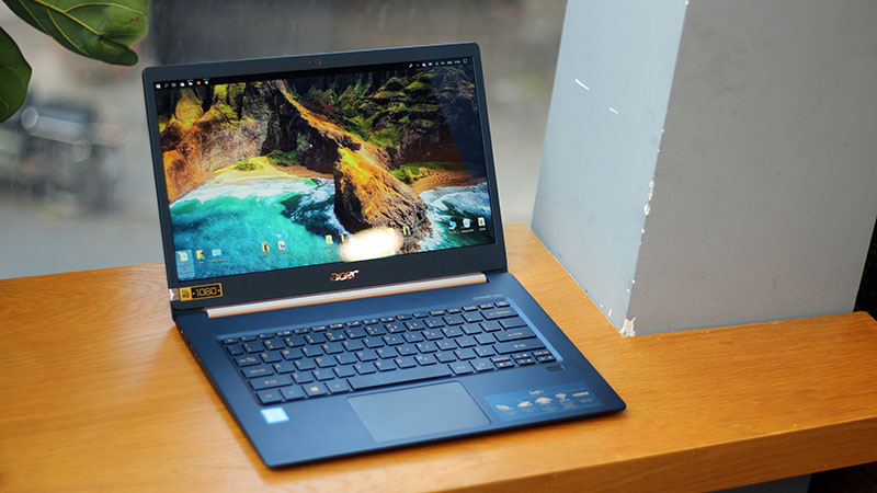 Laptop Acer Swift 5 SF514-52T, i7 8550U 8G 256G Full HD TOUCH Đèn Phím Finger Zin 100% Giá rẻ1