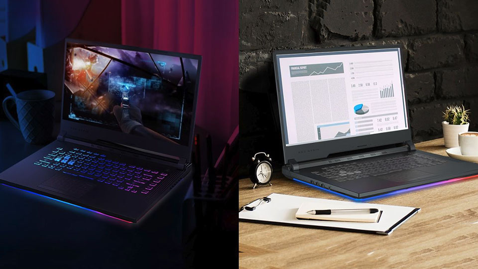 Laptop Asus Rog Strix G531GT-AL007T/ i5 9300H/ 8G - 16G/ SSD512/ Vga GTX1650 4G/ 120hz/ LED 7 màu2