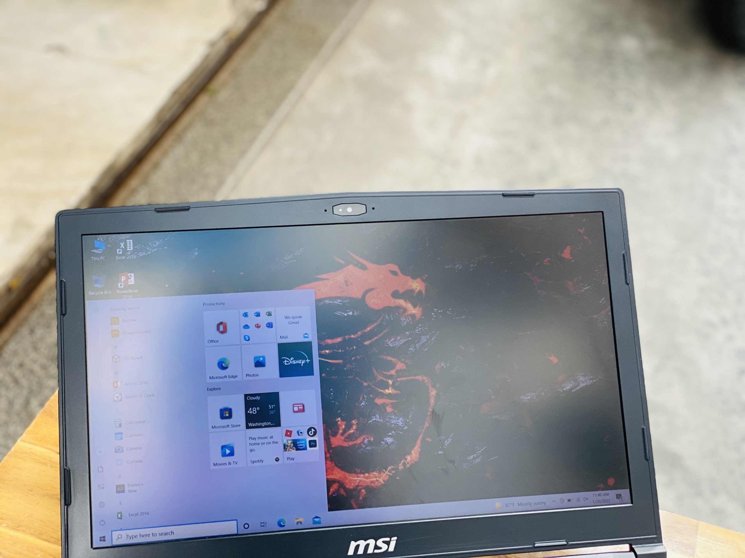 Laptop Gaming MSI GL63/ i7 8750H/ 8G/ SSD128 + 1000G/ GTX1050 4G/ LED ĐỎ/ Chuyên Game Đồ Họa/ Giá rẻ2