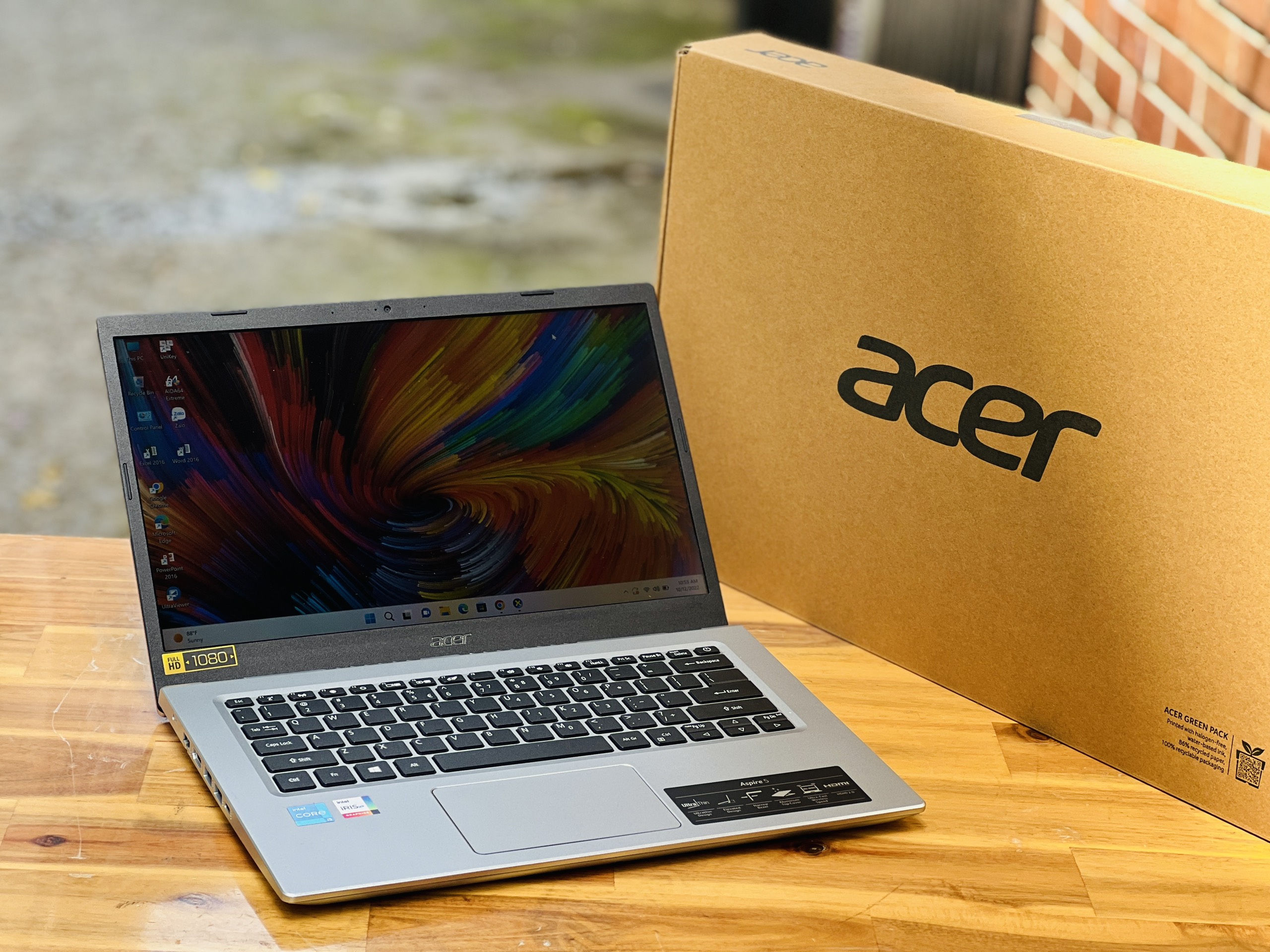 Laptop Acer Aspire A514-54-501Z I5 1135G7/ Ram 8GB/ SSD 256GB/ FullHD IPS/ Viền Mỏng/ Vga Iris Xe/ Giá Rẻ1