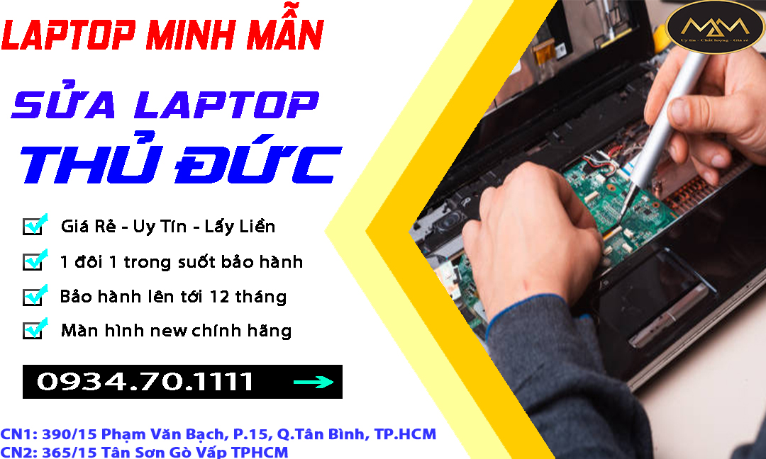 Sửa Laptop Uy Tín Thủ Đức