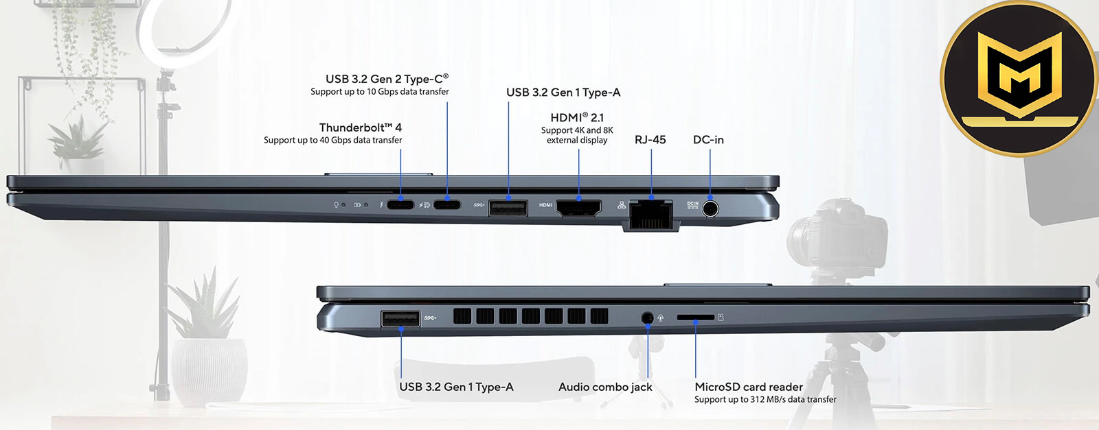 ASUS VIVOBOOK PRO 16 OLED i9 13900H 2023