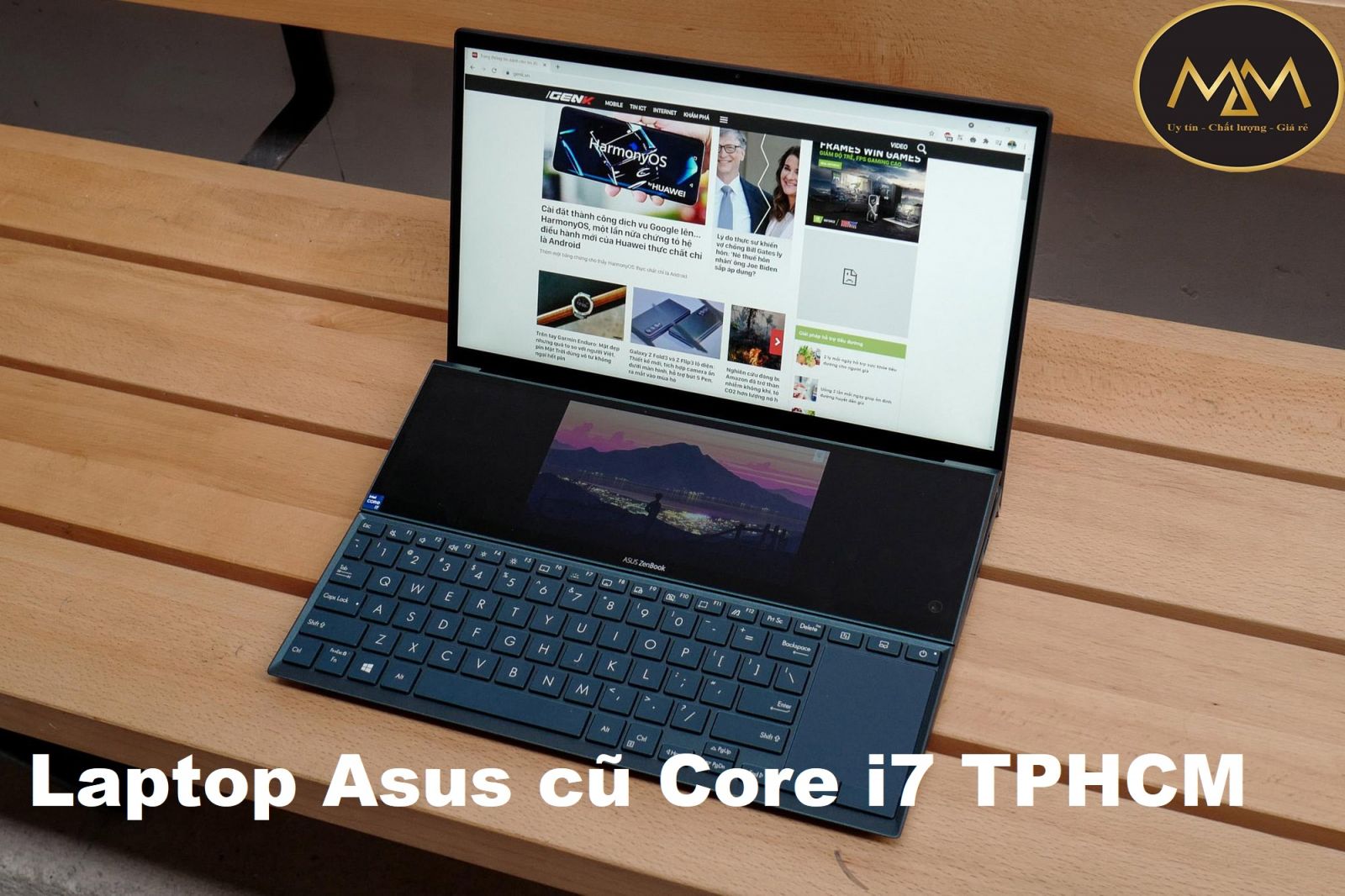 Laptop Asus cũ Core i5 TPHCM