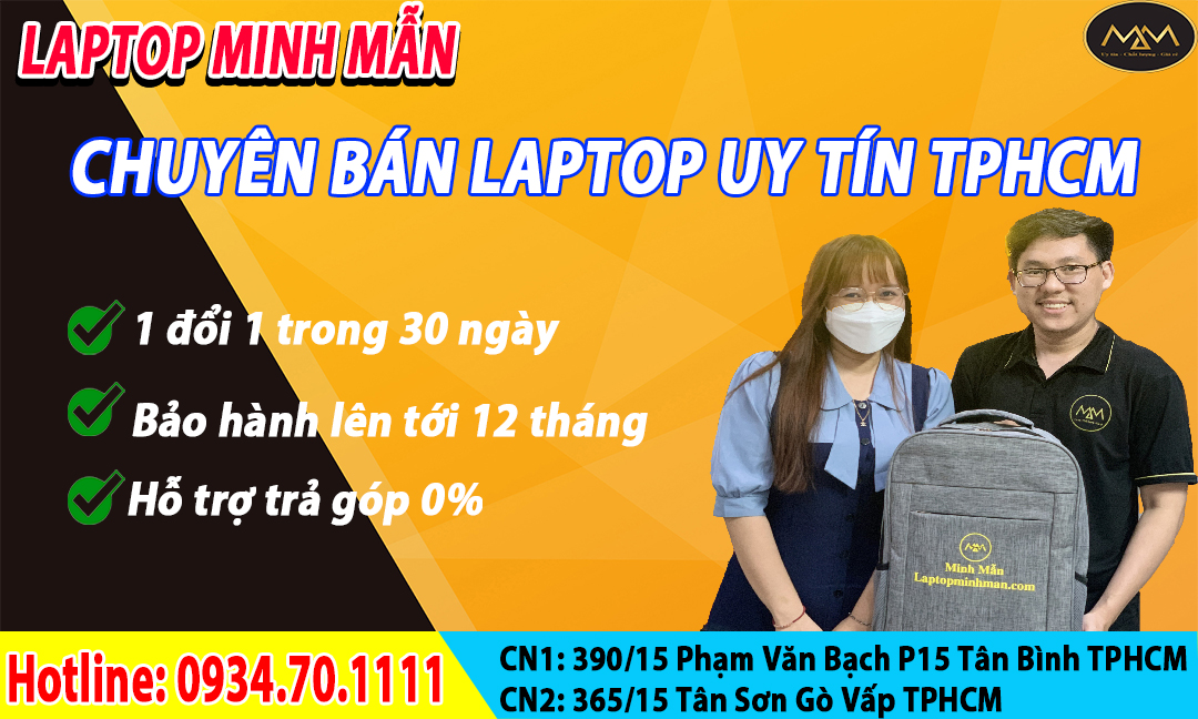 Mua laptop uy tín TPHCM Sài Gòn