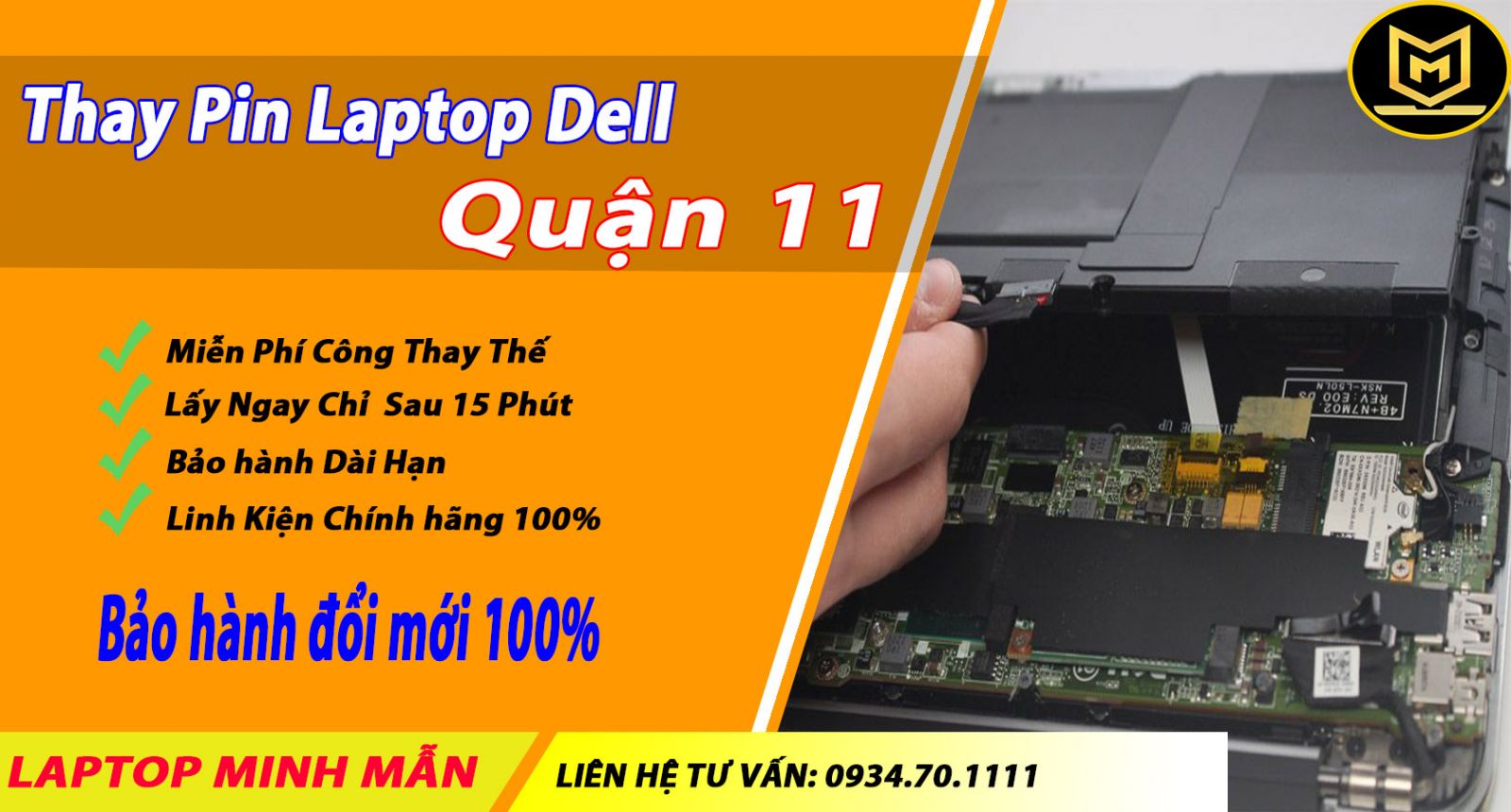 Thay-pin-laptop-Dell-quận-11