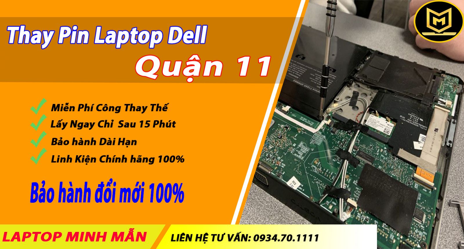 Thay-pin-laptop-Dell-quận-11