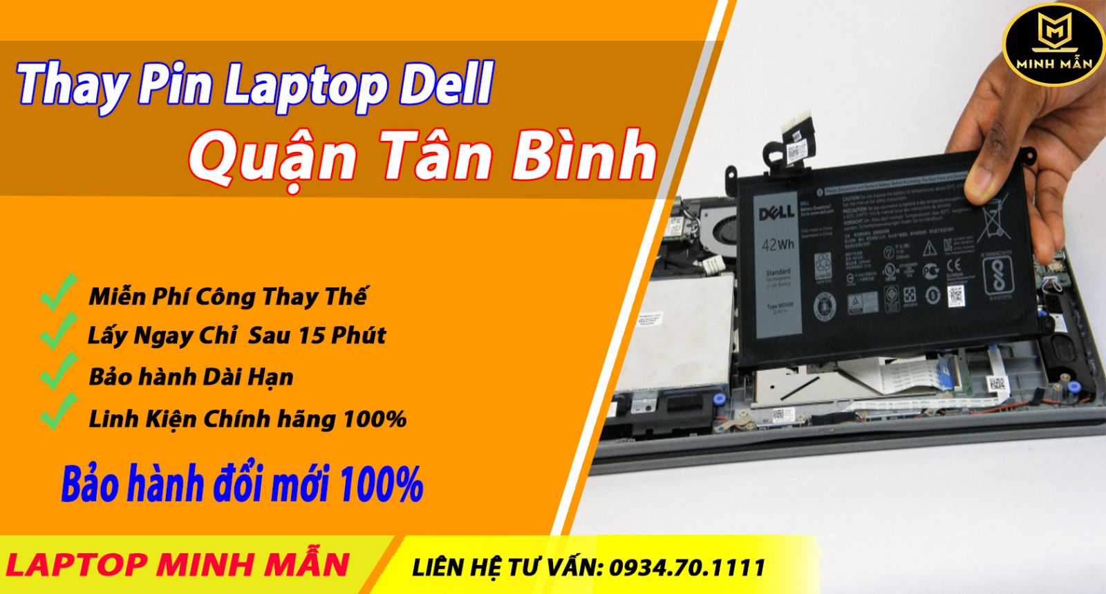 Thay-pin-laptop-Dell-quận-Tân-Bình