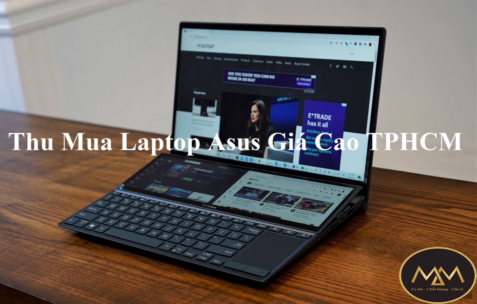 Thu mua Laptop Asus Giá Cao TPHCM