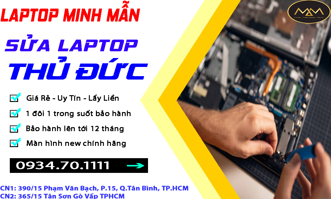 Sửa Laptop Uy Tín Thủ Đức