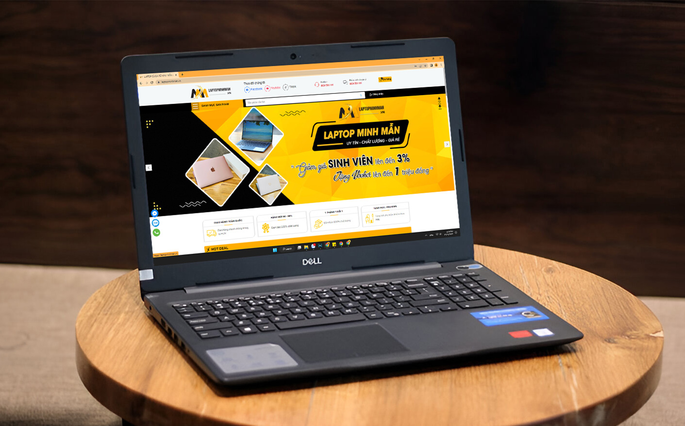 LAPTOP DELL CŨ GIÁ RẺ QUẬN 7