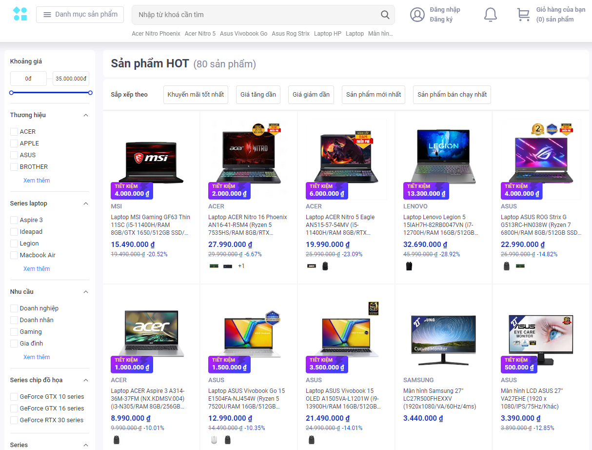 CỬA HÀNG BÁN LAPTOP UY TÍN