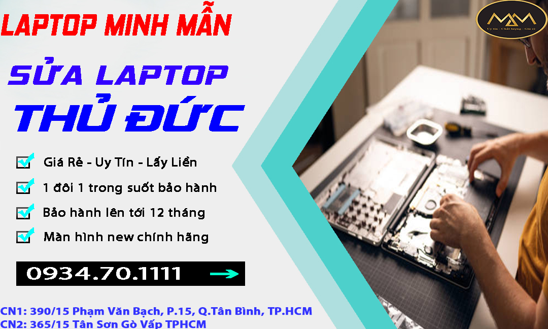 Sửa Laptop Uy Tín Thủ Đức