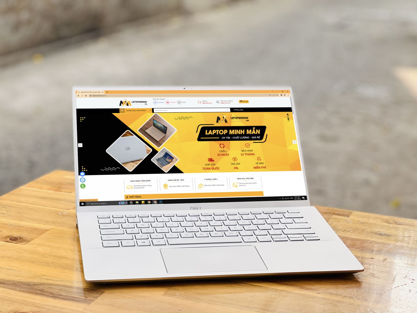 LAPTOP DELL CŨ VIỀN MỎNG DƯỚI 15 TRIỆU