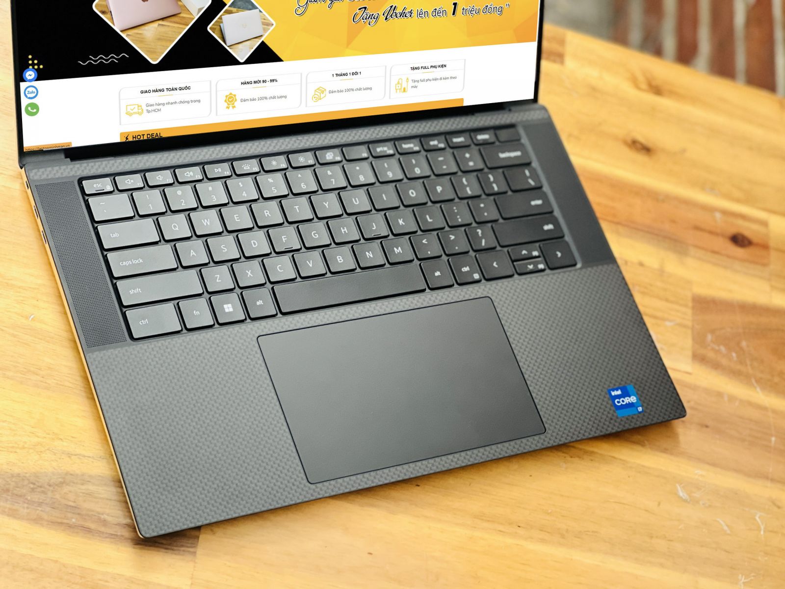 DELL XPS 15 9520 i7 12700H GIÁ RẺ
