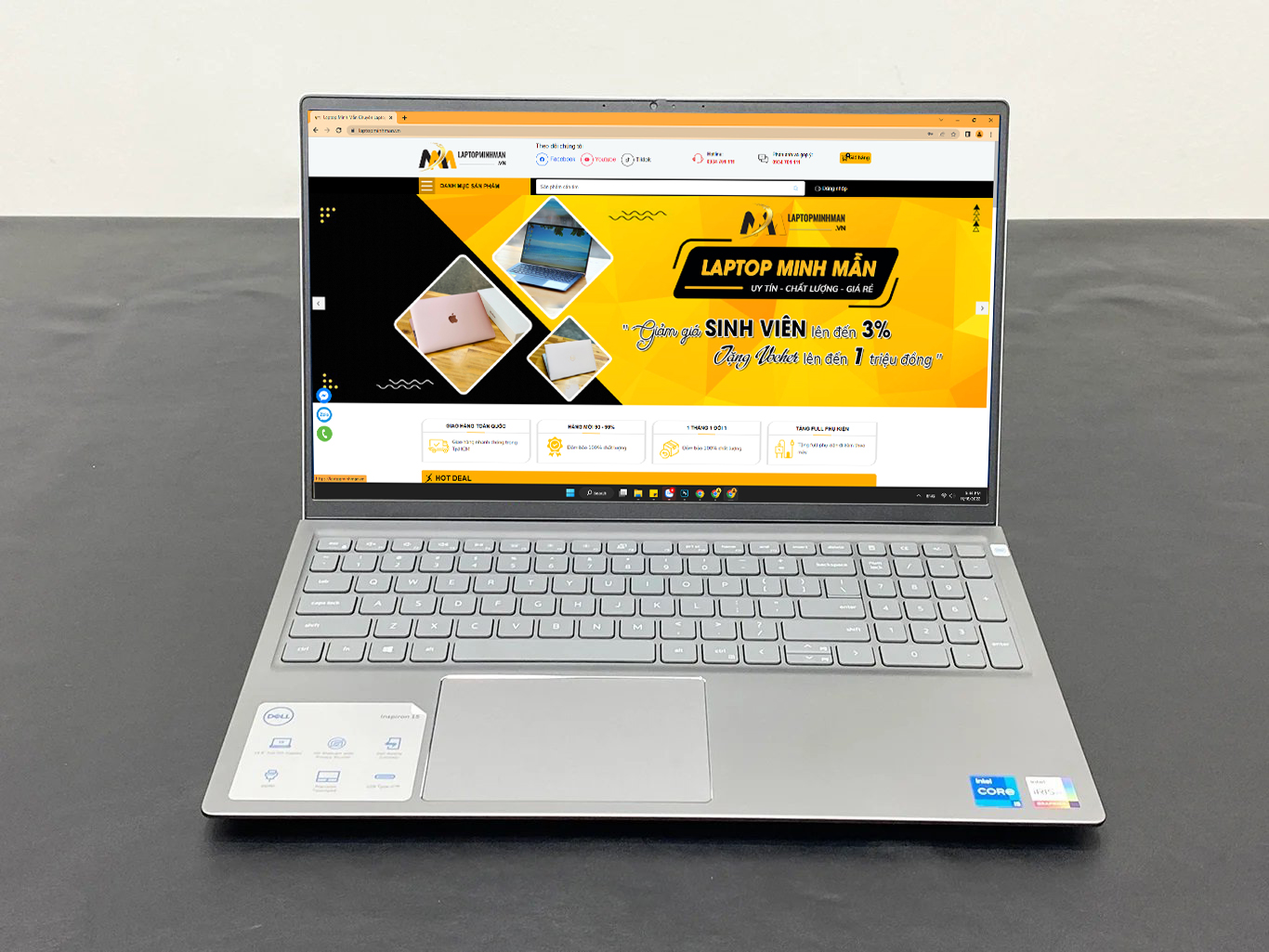 LAPTOP DELL CŨ VIỀN MỎNG DƯỚI 15 TRIỆU