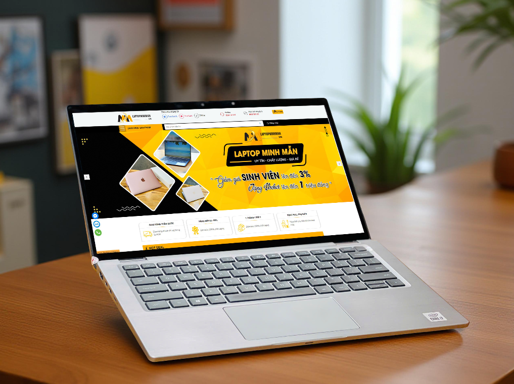 LAPTOP DELL CŨ THIẾT KẾ MỎNG NHẸ GIÁ RẺ