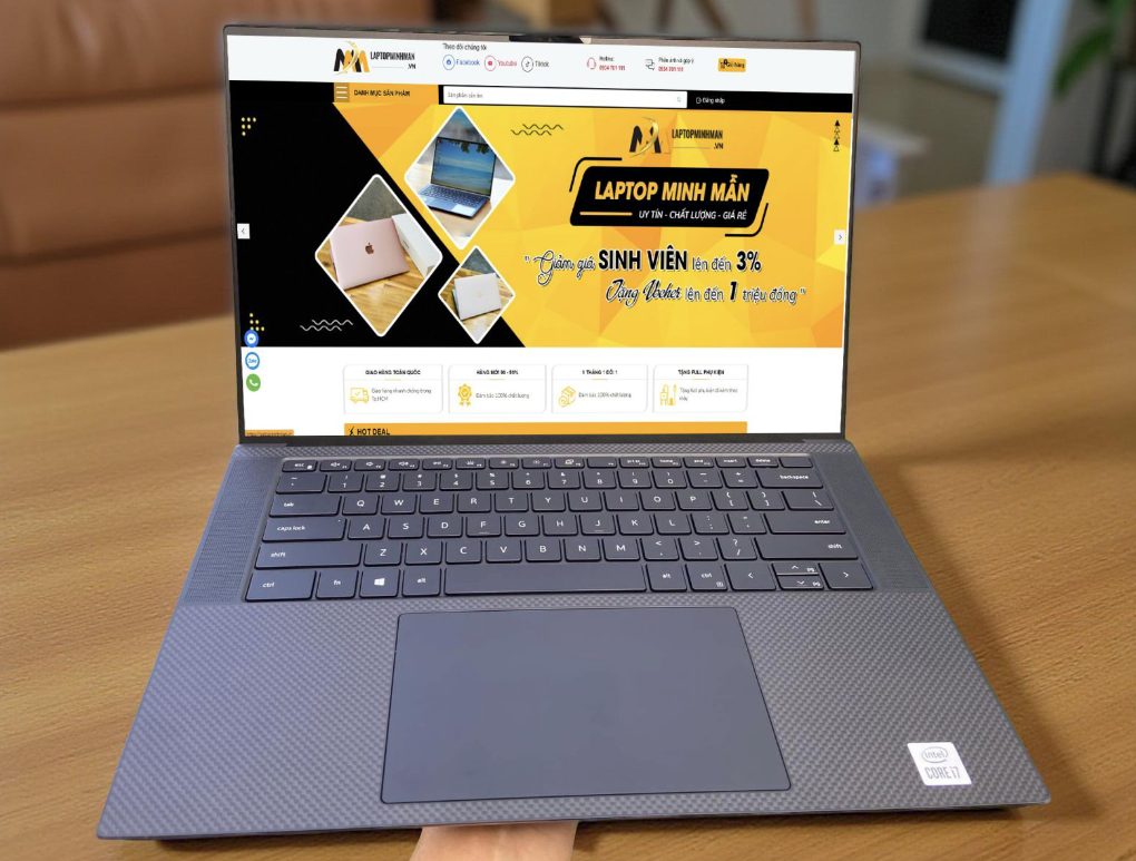 LAPTOP DELL CŨ THIẾT KẾ MỎNG NHẸ GIÁ RẺ