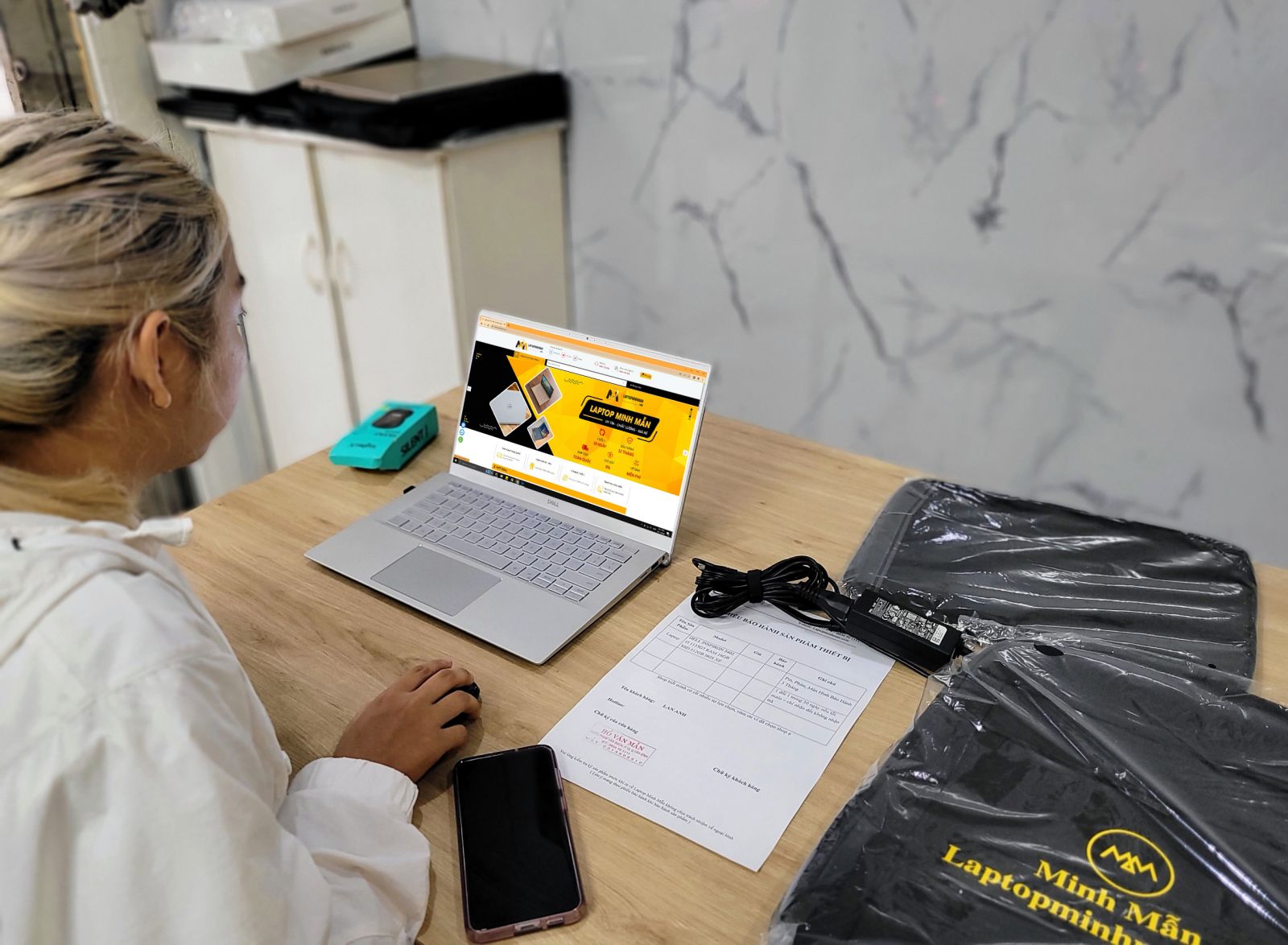 LAPTOP DELL CŨ VIỀN MỎNG CHO SINH VIÊN