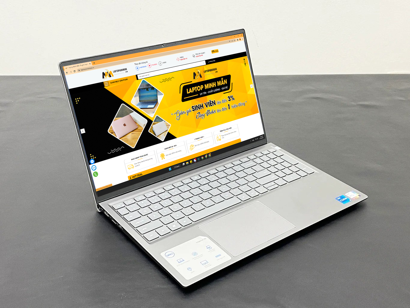 LAPTOP DELL CŨ VIỀN MỎNG DƯỚI 15 TRIỆU