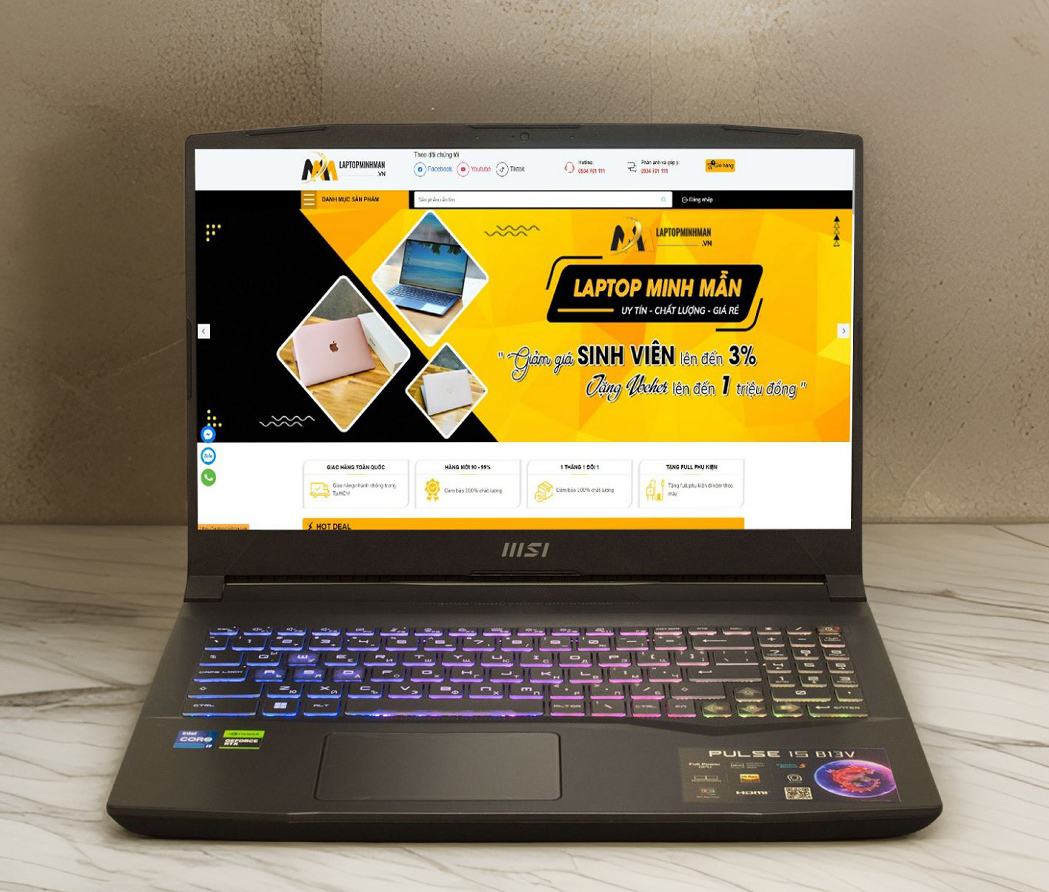 MUA LAPTOP GAMING CŨ TRẢ GÓP