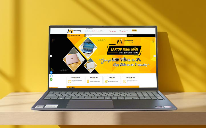 LAPTOP DELL INSPIRON CŨ VIỀN MỎNG GIÁ RẺ