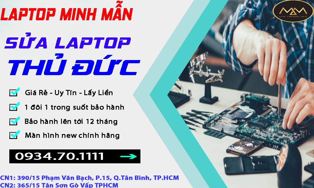 Sửa Laptop Uy Tín Thủ Đức