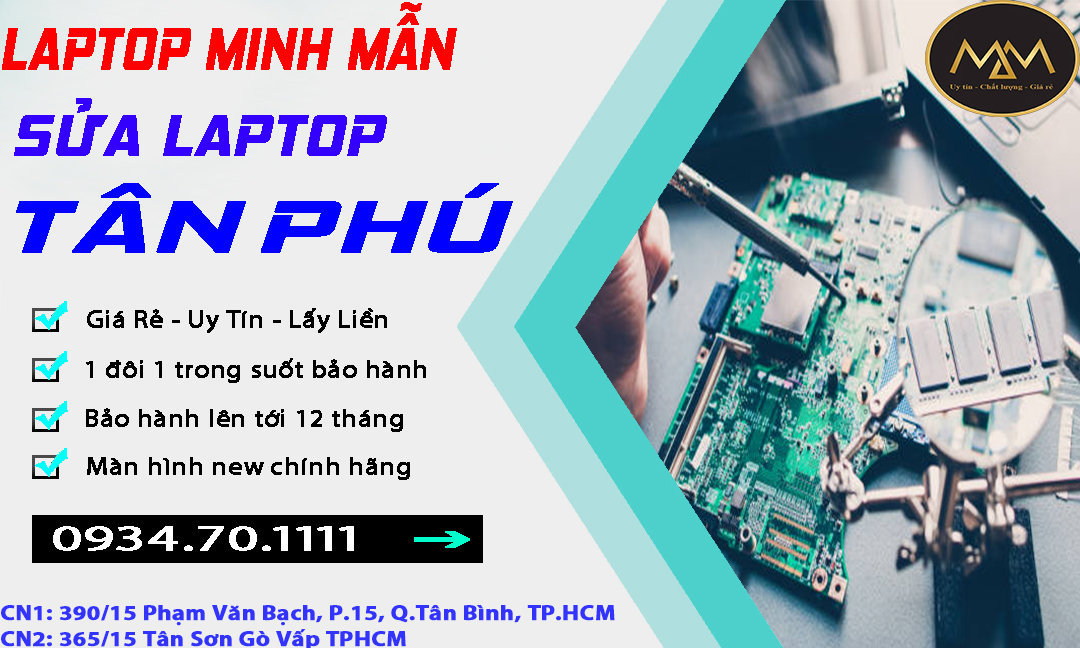 Sửa Laptop Tân Phú Uy Tín