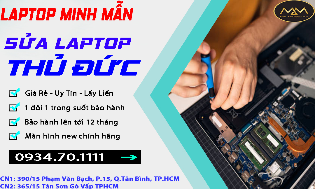 Sửa Laptop Uy Tín Thủ Đức