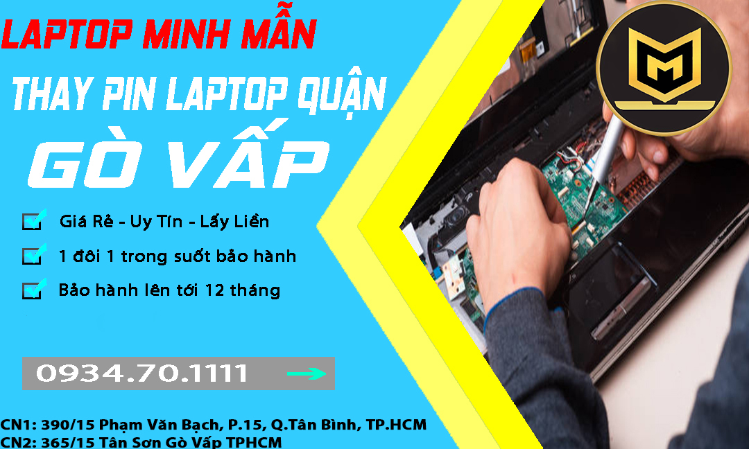 TOP CỬA HÀNG SỬA LAPTOP QUẬN GÒ VẤP