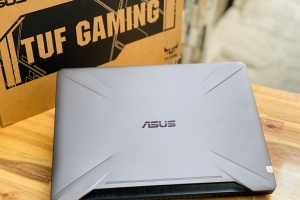 Laptop Asus TUF Gaming FX505GE/ i7 8750H 12CPUS/ 8G/ SSD128 + 1000G/ GTX1050TI 4G/ Viền Mỏng/ LED RGB/ Giá Rẻ