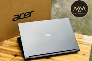 Laptop Gaming Acer Aspire 7 A715 Ryzen 5 5500/ 8G/ SSD256/ GTX1650 4G/ Full HD IPS/ Gập 180 độ/ NEW FULL BOX