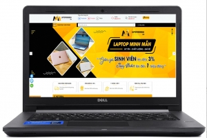 Laptop Dell Vostro 3468, i5 7200U 4G SSD128+320G Vân Tay 14inch Keng Zin 100% Giá rẻ