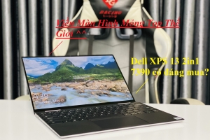Laptop Dell XPS 13 2in1 7390/ i7 1065G7/ Đỉnh cao của doanh nhân/ Touch/ Xoay 360 độ/ Tràn Viền/ Siêu Mỏng/ Giá rẻ