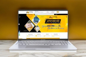 ASUS VIVOBOOK M1503QA RYZEN 5 5600H RAM 16G SSD 512G 15IN MÀU BẠC CHUYÊN LẬP TRÌNH KẾ TOÁN GIÁ RẺ