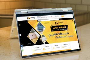 DELL INSPIRON 7425 2IN1 RYZEN 5 5625U RAM 16GB SSD 512GB 2022 CẢM ỨNG LẬT XOAY GIÁ RẺ